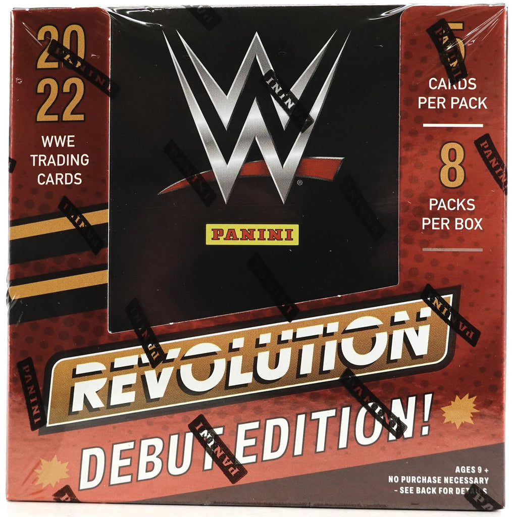 2022 Panini Revolution WWE Hobby Box Three Stars Sportscards