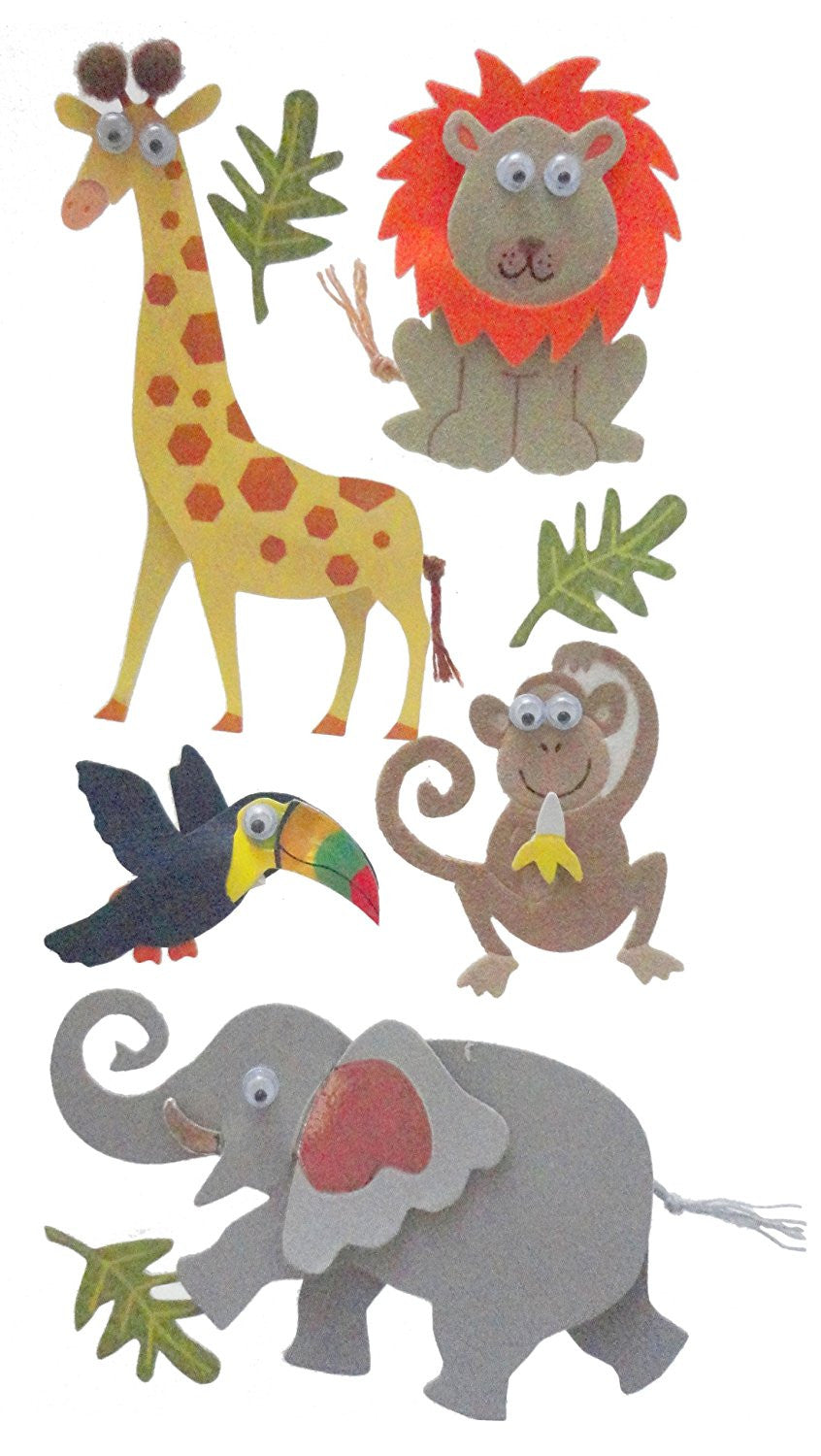Zoo Animals Essentials Sticker, Large – Country Croppers