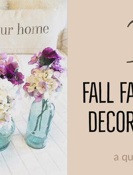 3 Fall Farmhouse decor staples