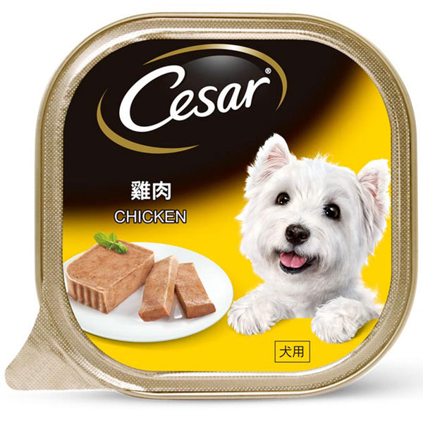 cesar chicken dog food