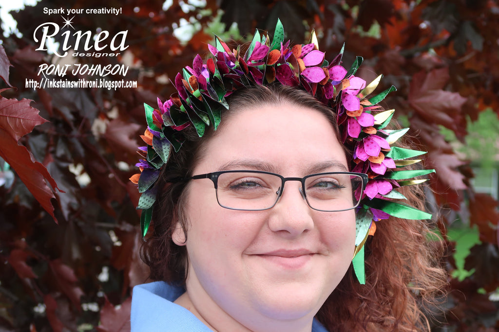 Rinea Inspires - Floral Flower Lei with Roni Johnson