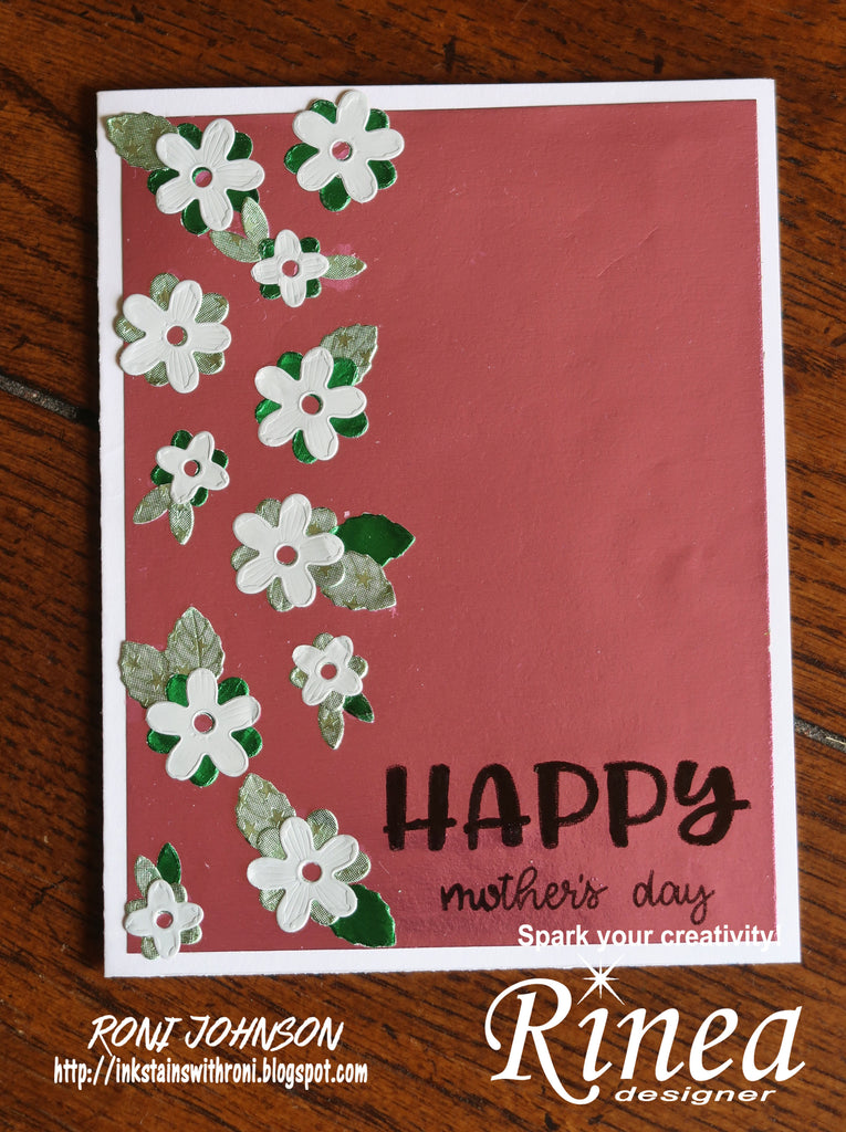 Two for One Mothers Day Card Plus with Roni Johnson