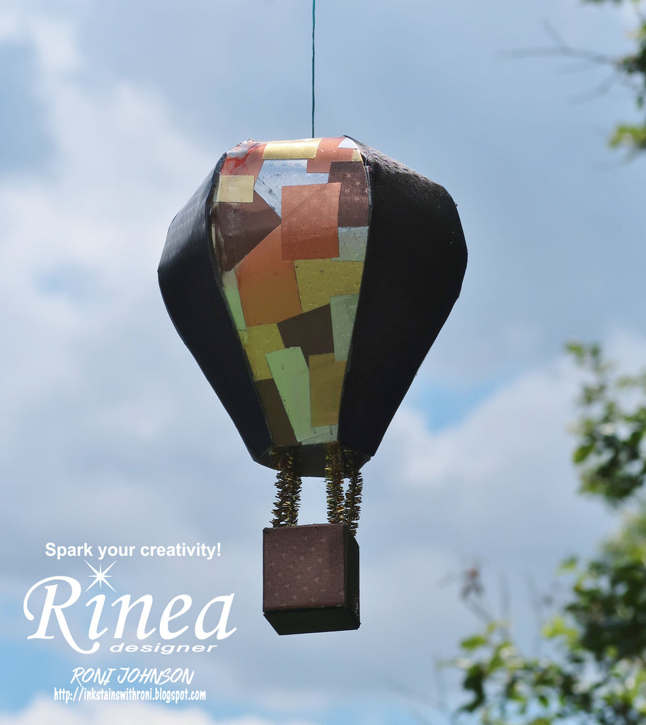 Rinea Tattered Steampunk Inspired Hot Air Balloon By Roni Johnson