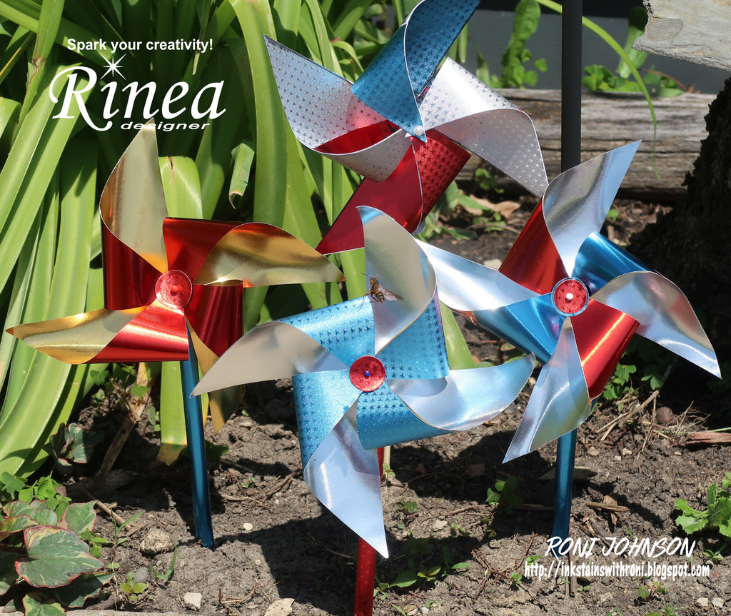 Rinea Patriotic Pinwheel with Roni Johnson