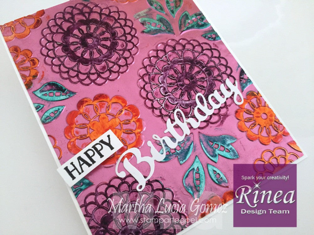 Coloring Rinea Foil Card