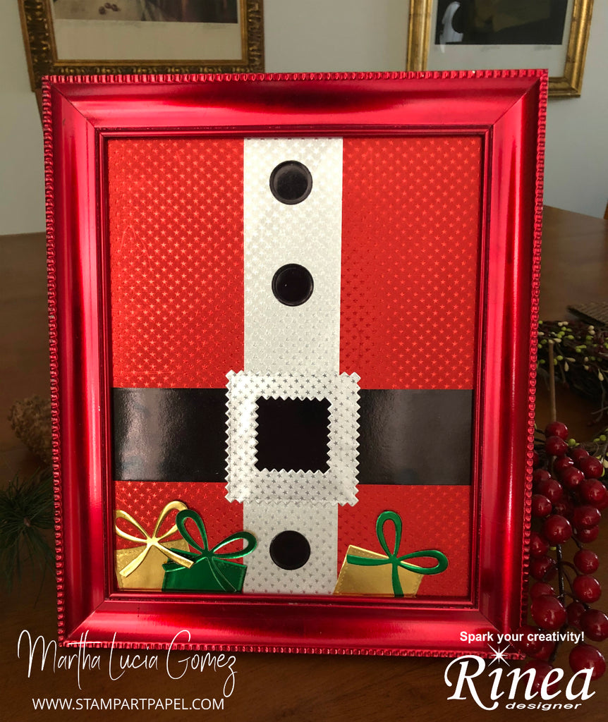 Christmas Frame by Martha Lucia