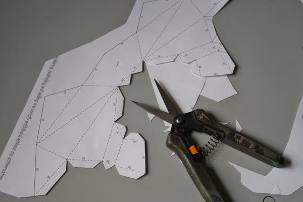 Rinea Merlot Kiss Me Paper Sculpture by Roni Johnson