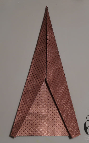 Rinea Foiled Paper Modular Origami Turkey with Roni