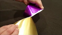 How to Tear Rinea Foiled Paper