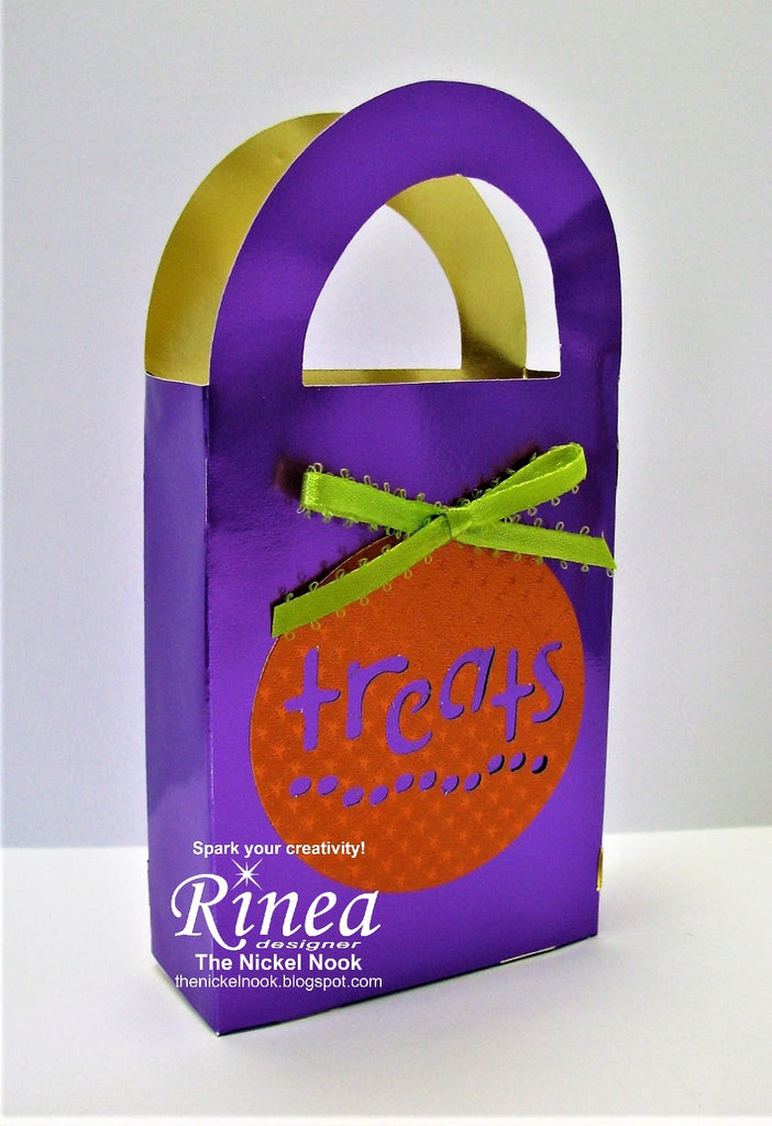 Treat Tote with Rinea Foiled Paper