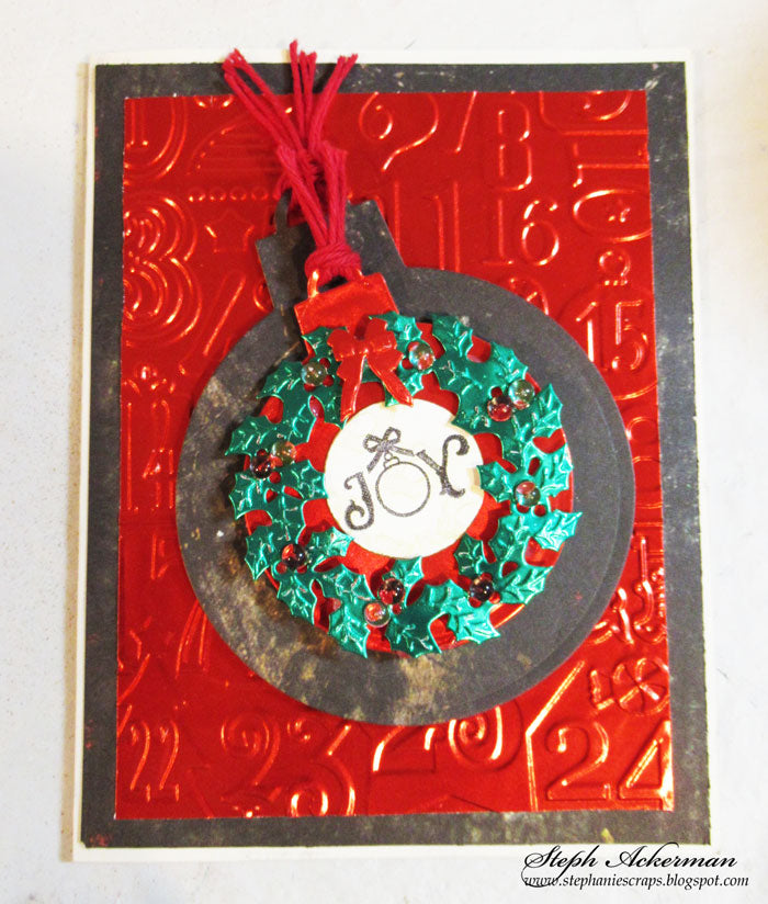 Handmade Christmas Cards using Rinea Foiled Paper