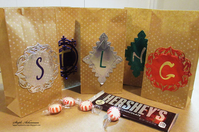 Treat Bags Using Rinea Foiled Paper