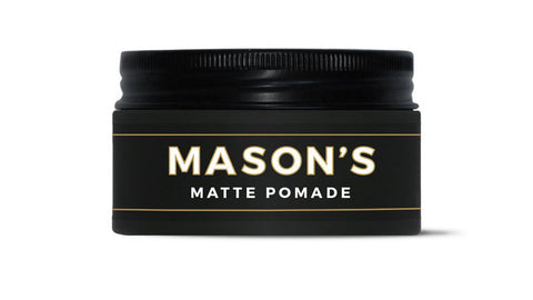 Matte Pomade for Men's Hair Styling by Mason's Pomade