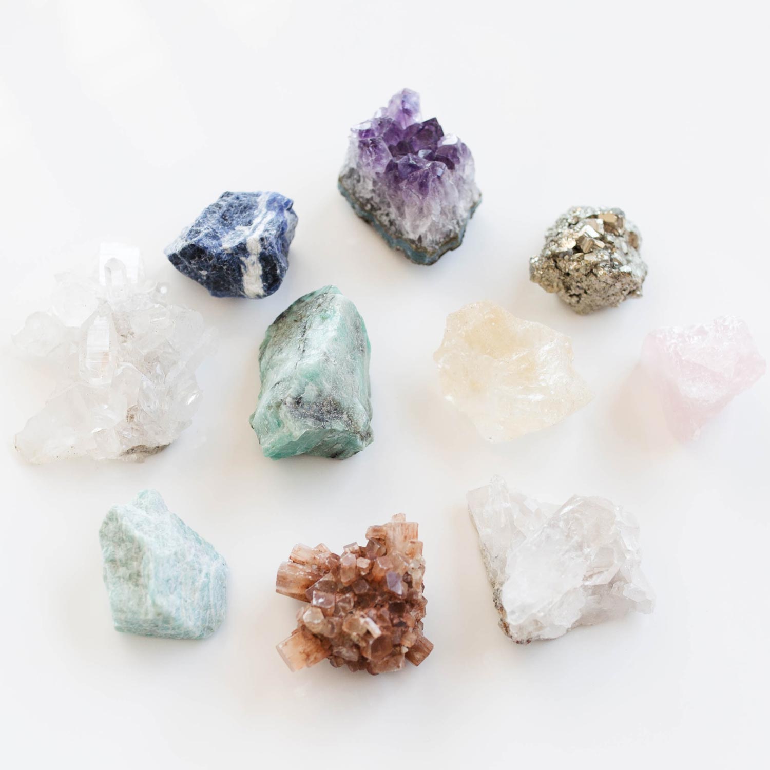 DIY Crystal Terrarium by Dani Barbe. Use these beautiful raw crystals to create an easy DIY terrarium!