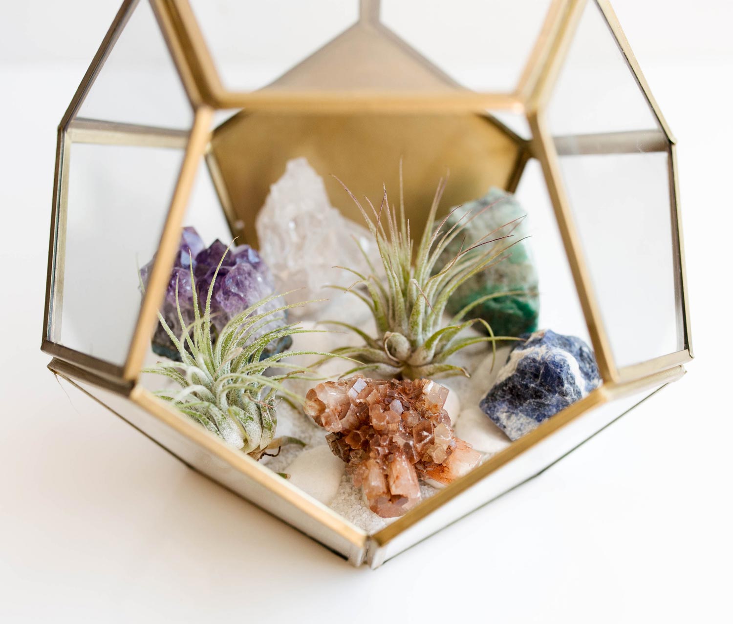 DIY Crystal Terrarium by Dani Barbe