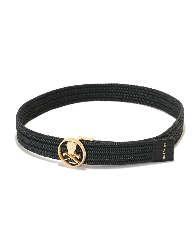 Unisex The One Woven Belt Black – rue de can