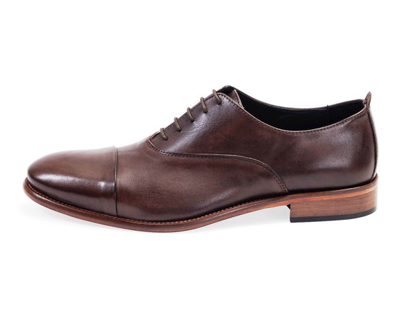 All leather.Smooth Calf Oxford Shoes 