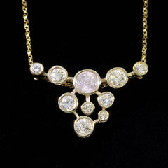 diamond-cluster-yellow-gold-necklace