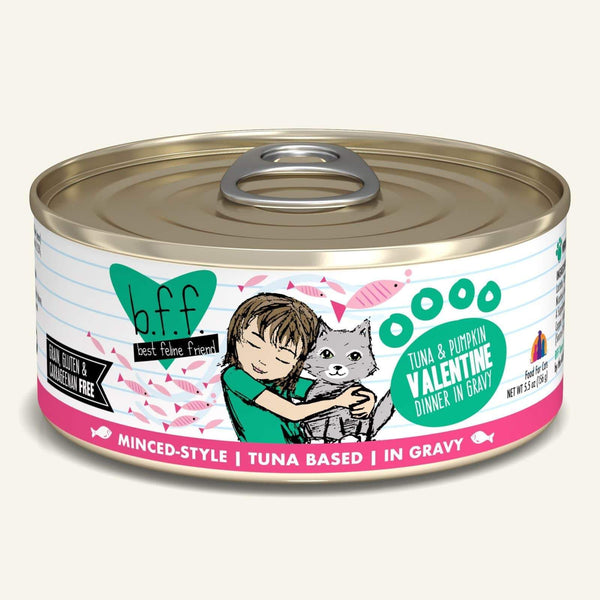 Weruva B.F.F. Tuna & Pumpkin Valentine Canned Cat Food