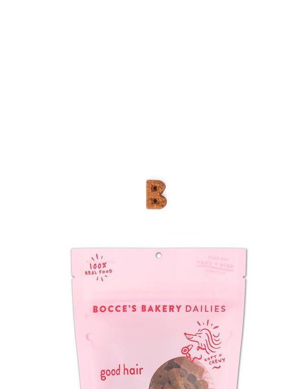 Bocce's Bakery Dailies Good Hair Soft & Chewy Dog Treats