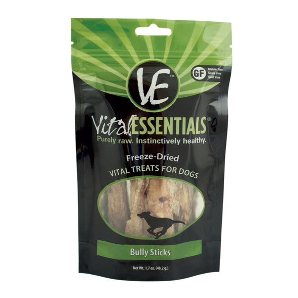 Vital Essentials Bully Sticks Freeze Dried Dog Treats