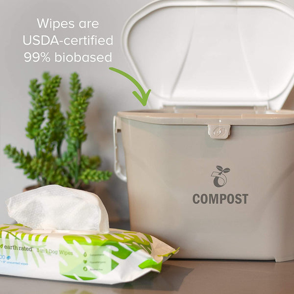 Earth Rated Wipes 100 Count