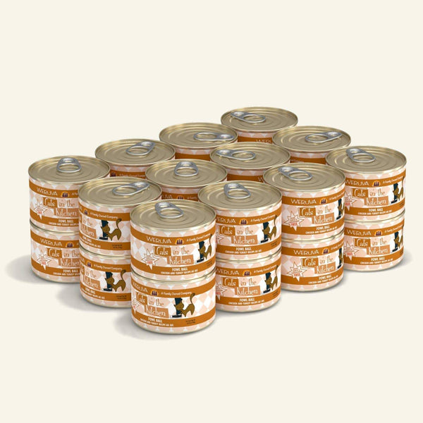 Weruva Cats in the Kitchen Fowl Ball Canned Cat Food