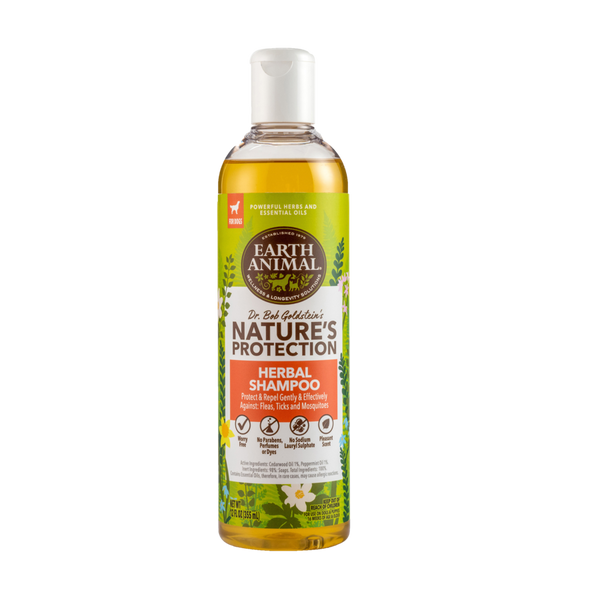 Earth Animal Nature's Protection Flea & Tick Herbal Shampoo