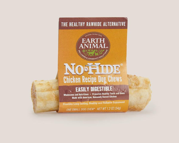 Earth Animal Chicken No-Hide Wholesome Chews Dog Treats