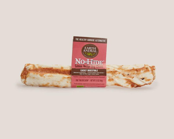 Earth Animal Salmon No-Hide Wholesome Chews Dog Treats