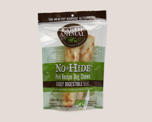 Earth Animal Pork No-Hide Wholesome Chews Dog Treats