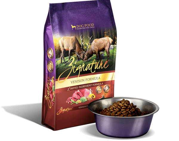 Zignature Venison Formula Dog Food