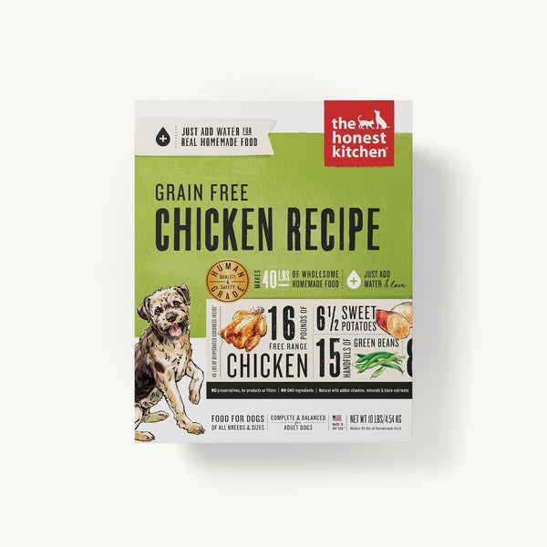 The Honest Kitchen Dehydrated Grain Free Chicken Recipe Dog Food