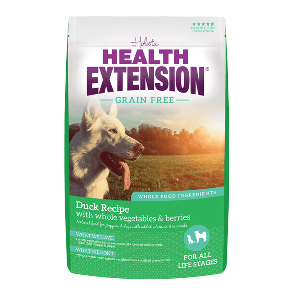 Health Extension Grain Free Duck Recipe Dog Food