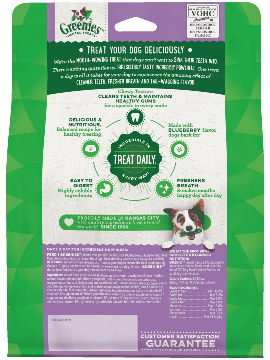 Greenies Blueberry Flavor Teenie Dog Dental Treats