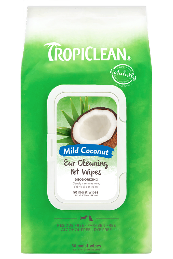 Tropiclean Ear Cleaning Wipes For Pets