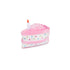 Zippy Paws Birthday Cake Pink Dog Toy