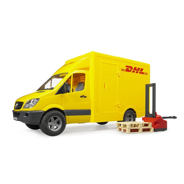 dhl delivery truck toy