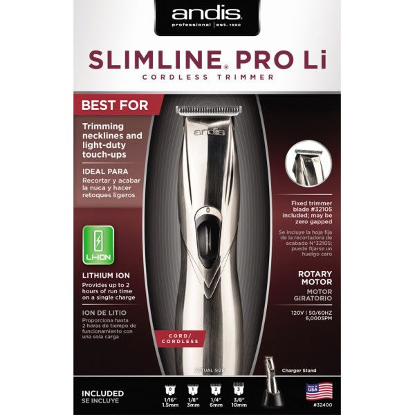 andis clippers slimline pro li