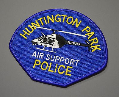 Huntington Park California Police Air Support Patch ++ Los Angeles County CA