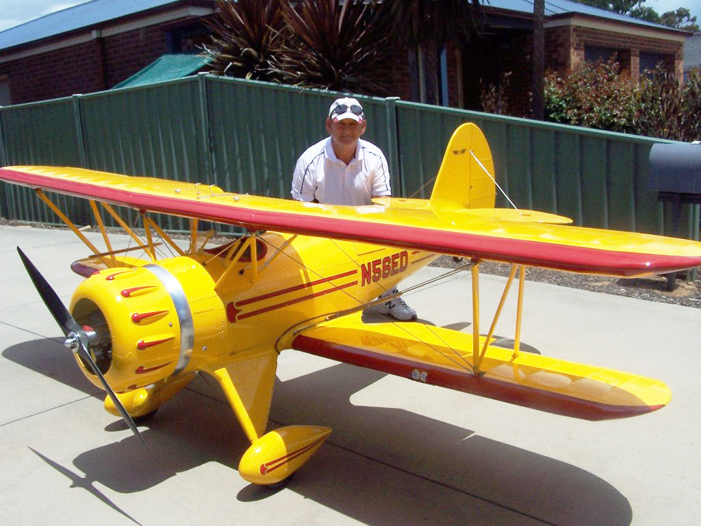 waco rc model airplane