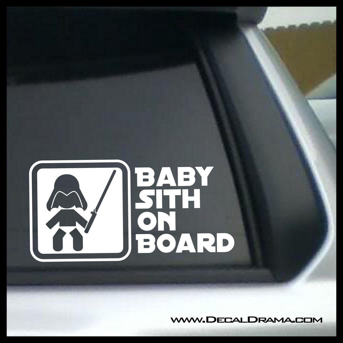 darth vader baby on board