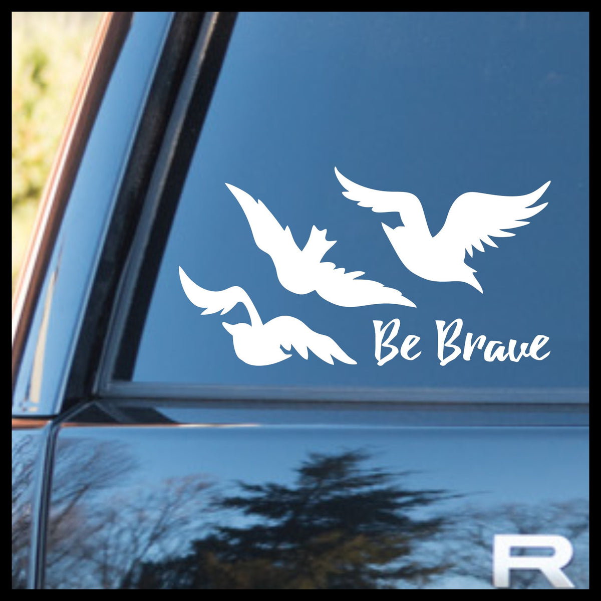 Be Brave, Tris' Ravens Tattoo, Divergent-inspired Fan Art Vinyl Car/La –  Decal Drama