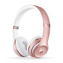 Beats Solo3 Wireless On-Ear Headphones - Apple W1 Headphone Chip, Class 1 Bluetooth, 40 Hours of Listening Time, Built-in Microphone - Rose Gold (Latest Model)