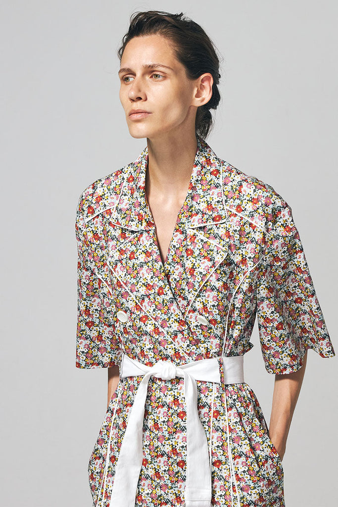 AKIRA NAKA アキラナカ Diantha shirt dress BK - ワンピース