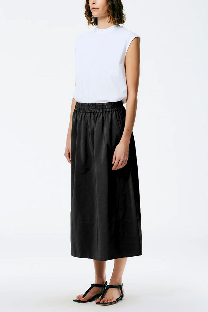 ENOF nylon skirt black 公式ストア - スカート