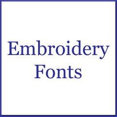 Embroidery Fonts Link