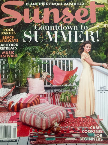 Sunset magazine butterfly chair
