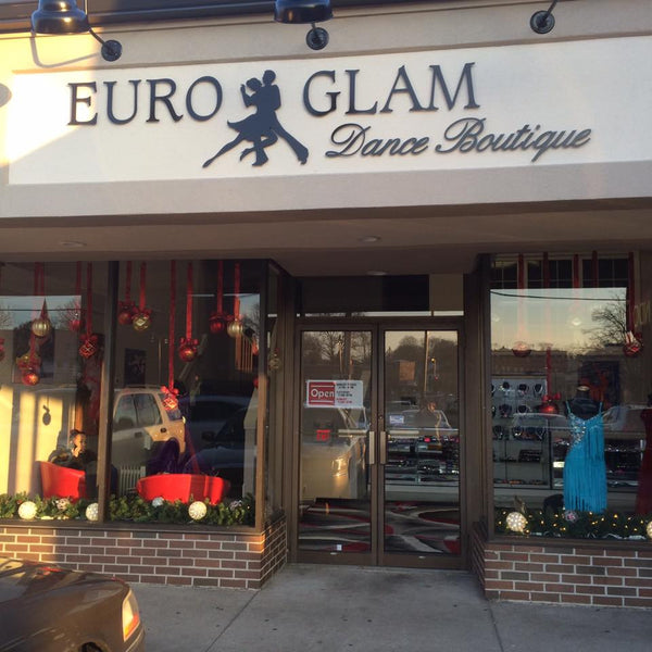 Euro Glam Dance Boutique Entrance
