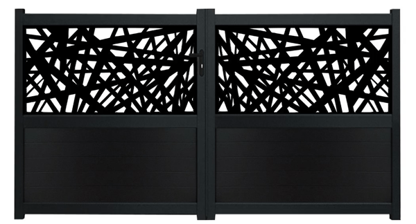 Kerplunk Screen Driveway Gate